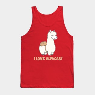 I love Alpacas Tank Top